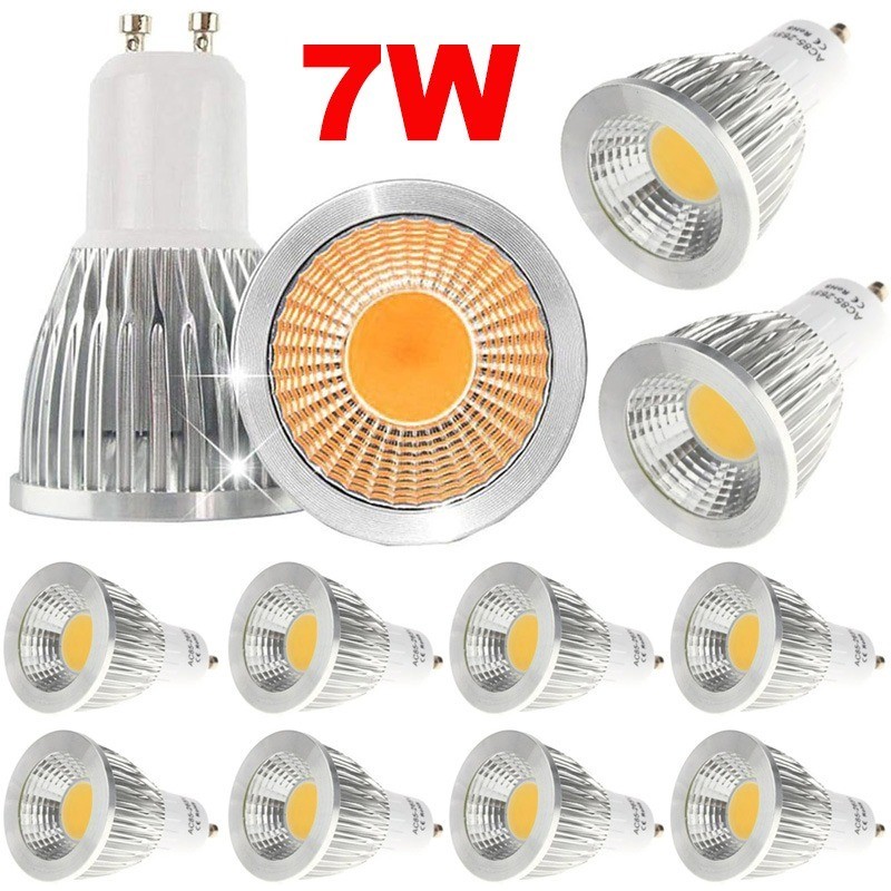 Gu10 Dimmable Led Bulb 7w 40w 50w Equivalent Halogen Replacement