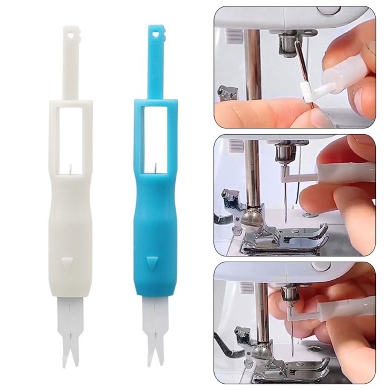 LIVI Double End Sewing Machine Needle Quick Sewing Threader Automatic ...