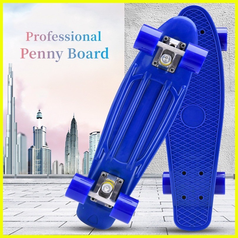 【hot sale】 22 Inch Penny Board Skateboard Flexible Plastic Cruiser