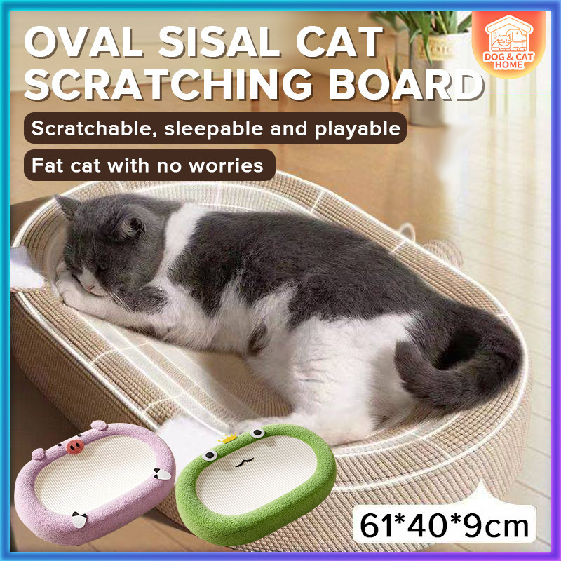 Cat Scratch Board Oversized Cat Scratching Board Cat Nest Integrated ...