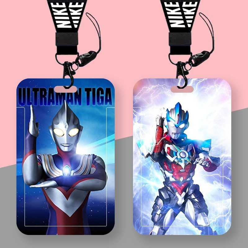 Diga Ultraman Student Card Holder Campus Access Control Bus Subway Card Holder Work ID Card
