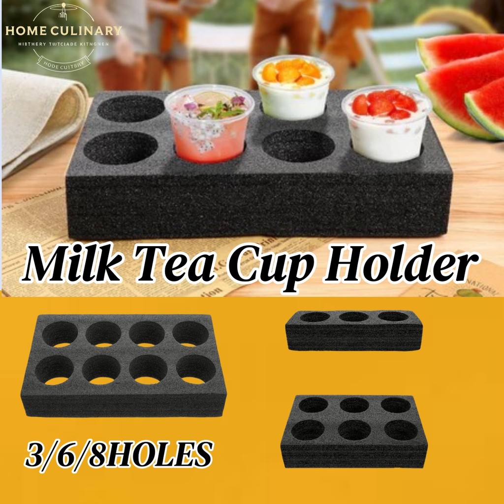 Travel Foam Cup Holder Drink Packing Carrier Milk Tea Coffee Mug Drink ...