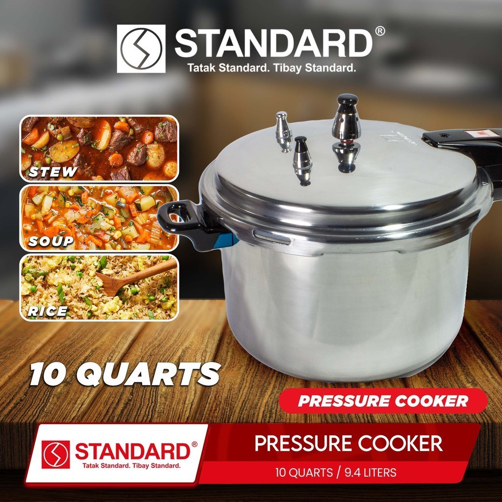 STANDARD Pressure Cooker 10 Quarts 9.4 Liters SPC 10QC Shopee Philippines