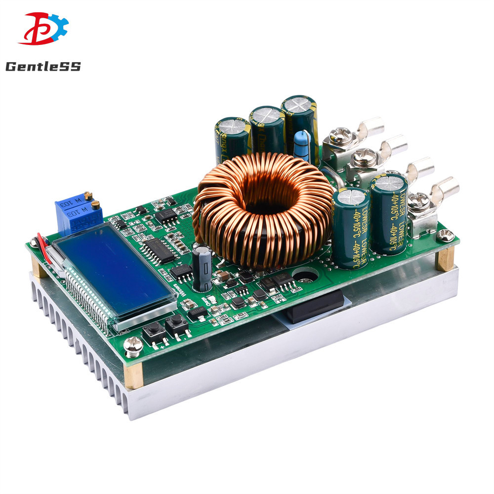 20A DC DC High-power Adjustable Step-down Power Supply Module 7V-50V to ...