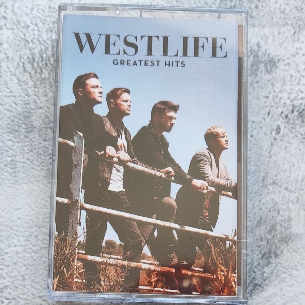 Original Westlife Greates Hits Cassette Tape Lyric Book [sealed