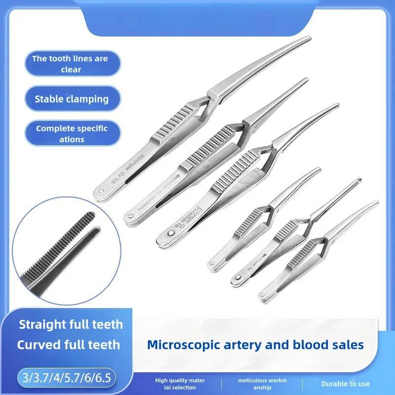 Ophthalmic Instruments Bulldog Clips Vascular Clamps For Surgery ...