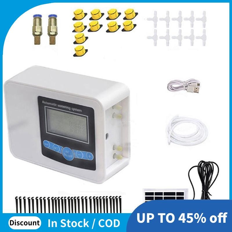 Best Sell Dual Pump Smart Drip System -Garden Solar Charging Watering ...