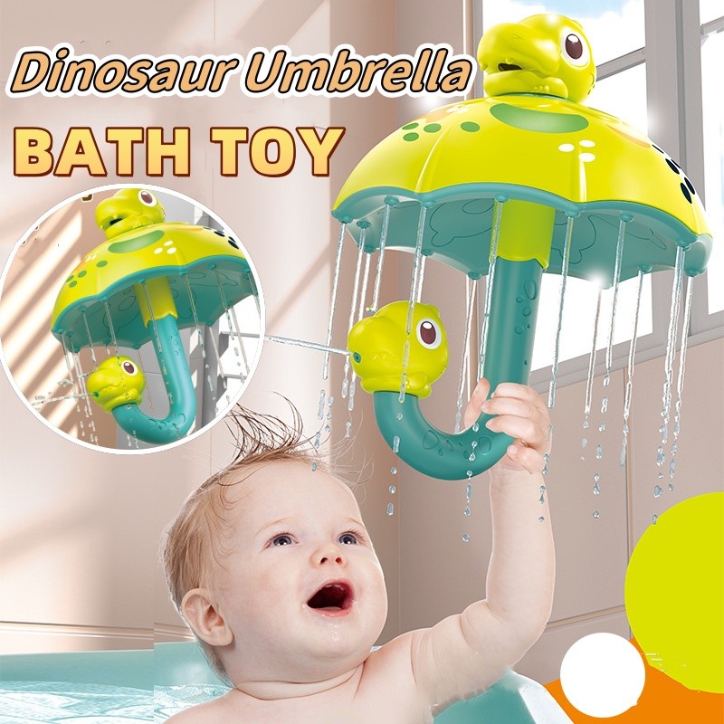 0-3 Years Old Umbrella Shower Toy Rotating Dinosaur Baby Shower