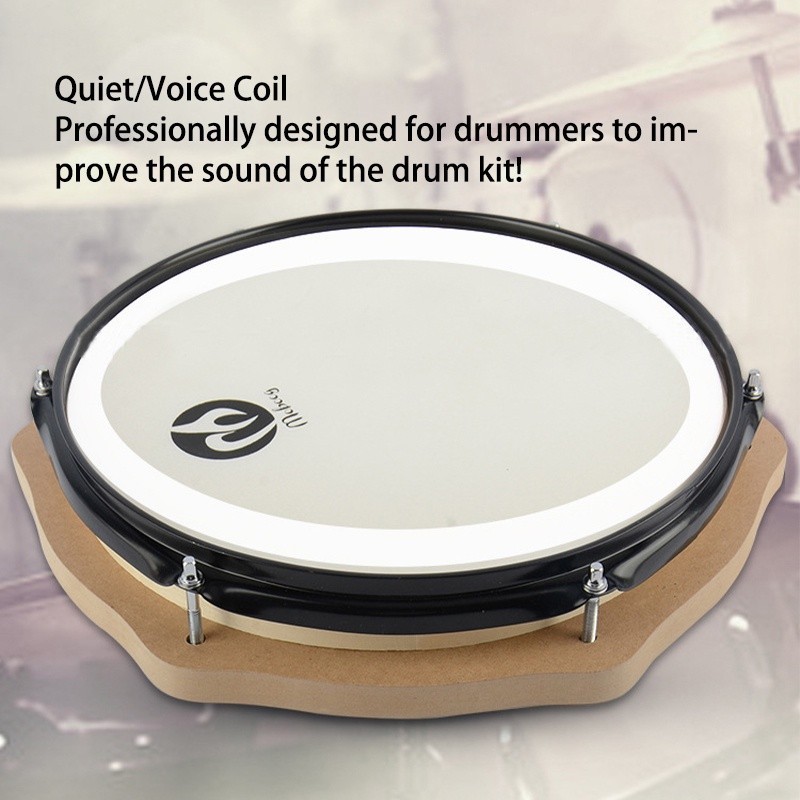 1 Set Drum Control Ring Drum Muffler Tone Control Rings Drum Muffler ...