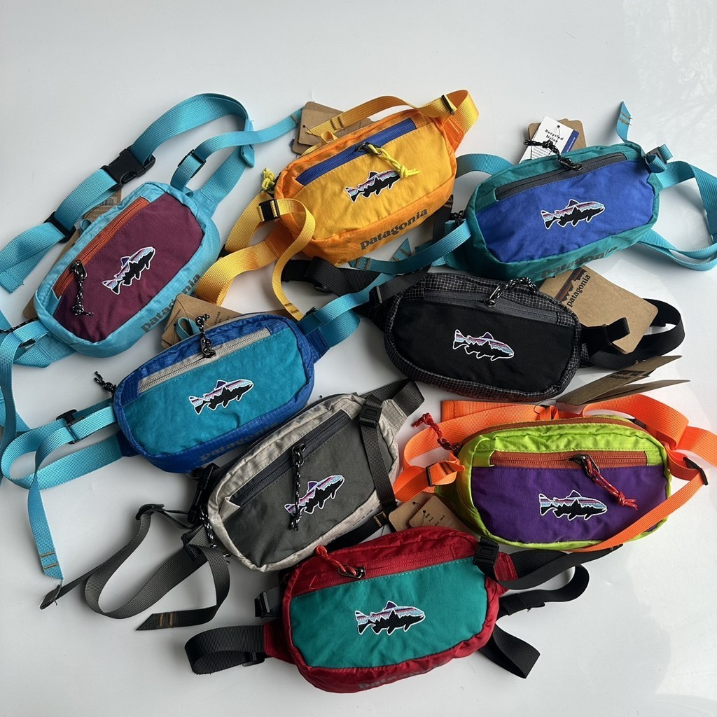 patagonia black hole hip bag Ultralight Mini Pack Bag-Pitch Blue resistant and highly packable Patagonia - Black Hole Waist