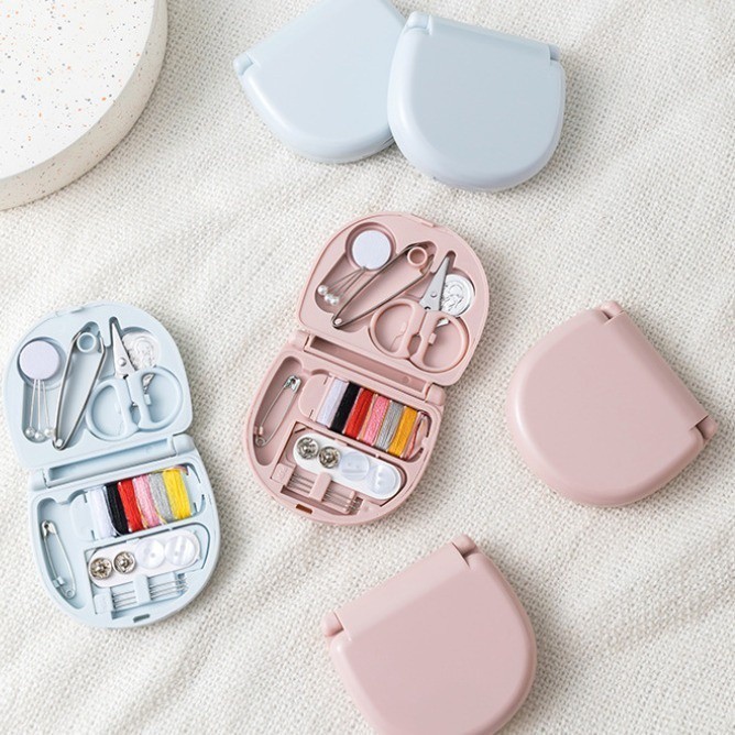 Mini Sewing Kit Household Simple Style Portable Small Sewing Bag Sewing ...