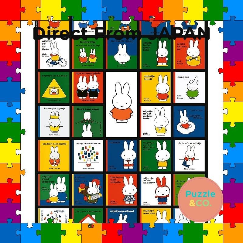 Direct From Japan Ravensburger 1000 Pieces Jigsaw Puzzle Miffy Book 