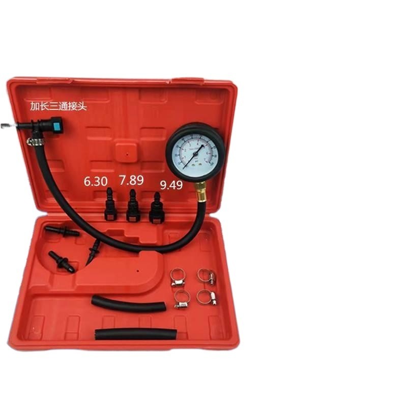 Automotive fuel pressure detection tool fuel pressure gauge gasoline