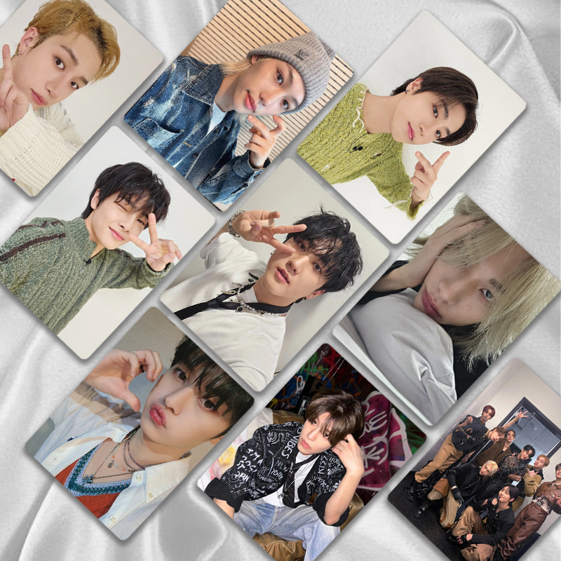 50-119pcs STRAY KIDS Holographic Laser Lomo cards SKZ Magic School ...