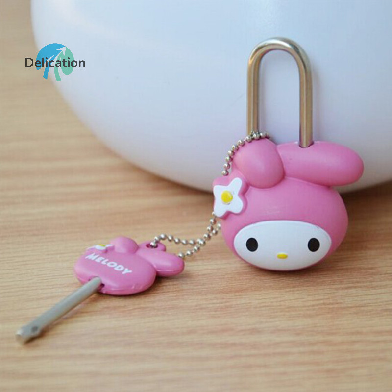 Delication Cartoon Anime Suitcase Dormitory Cabinet Journal Bag Lock ...