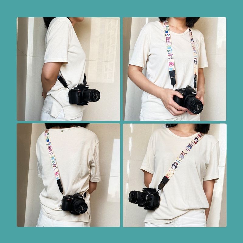 Simple Art Camera Shoulder Strap Quick Release Buckle Extended ...