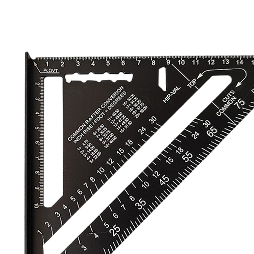 7 Inch Speed Square Angle Protractors 90° Triangle Carpenters Square ...