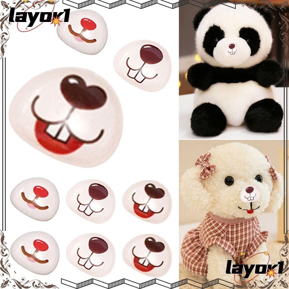 LAYOR1 Cartoon Mouth Stickers, MouthChips Paper Glass crystal Anime ...