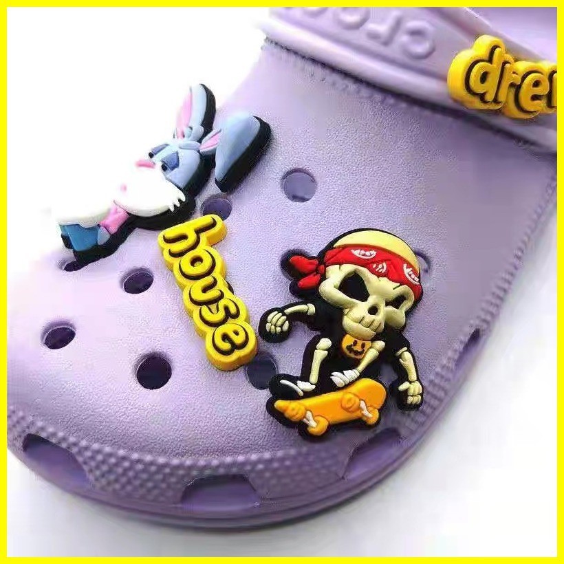 【Latest Style】 Drew House Justin Bieber 3D Jibbitz Crocs Pins for crocs