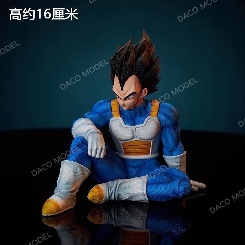 Seven Dragonball sitting posture Wink01 bejita Saiyan proud Prince ...