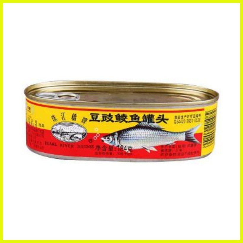 ♞Pearl River Bridge Zhu Jiang fried dace fish sardine can 150g | Shopee ...