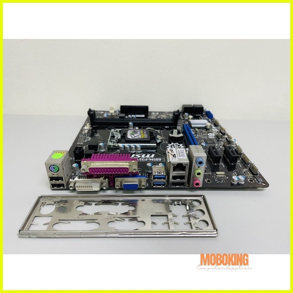 ♞MSI B85MP33 V2 Desktop 4TH GEN Motherboard B85 Socket LGA 1150 i3 i5