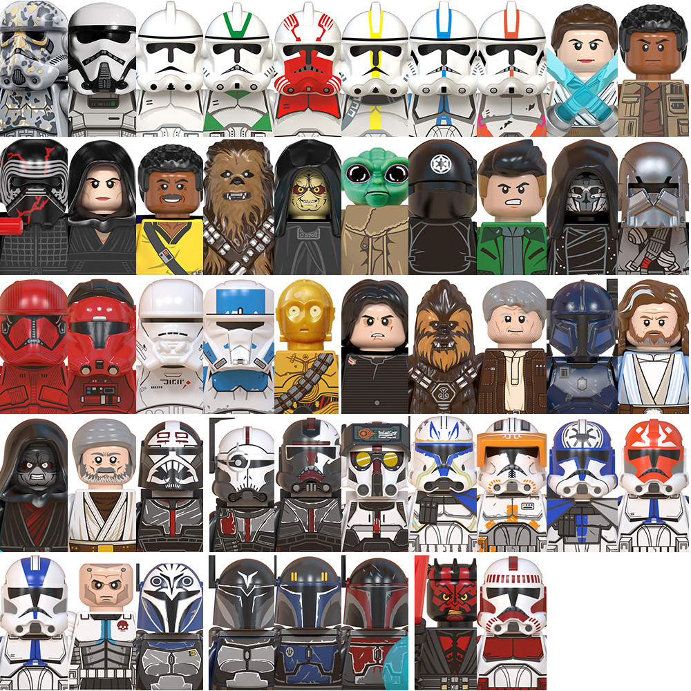 Skywalker Building Blocks Toys Clone Troopers Darth Maul | Shopee ...
