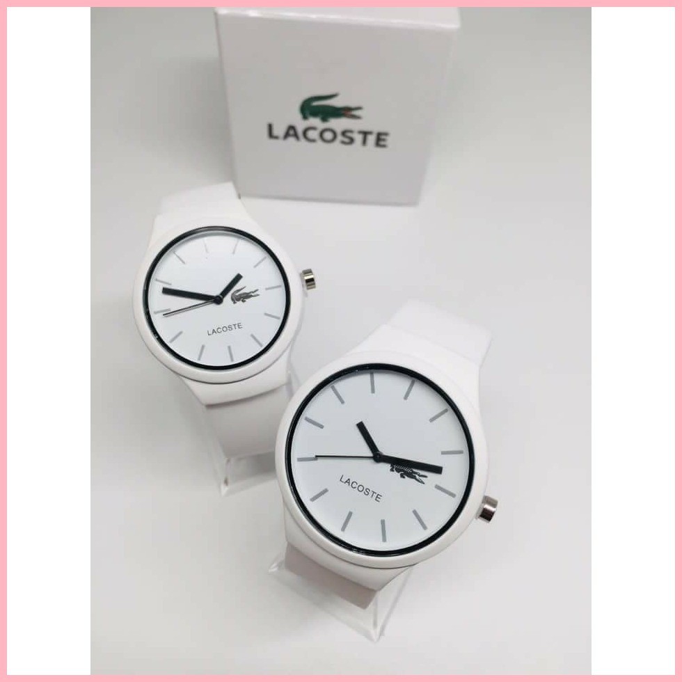 Class A Lacoste wrist watch for men and women single Shopee Philippines