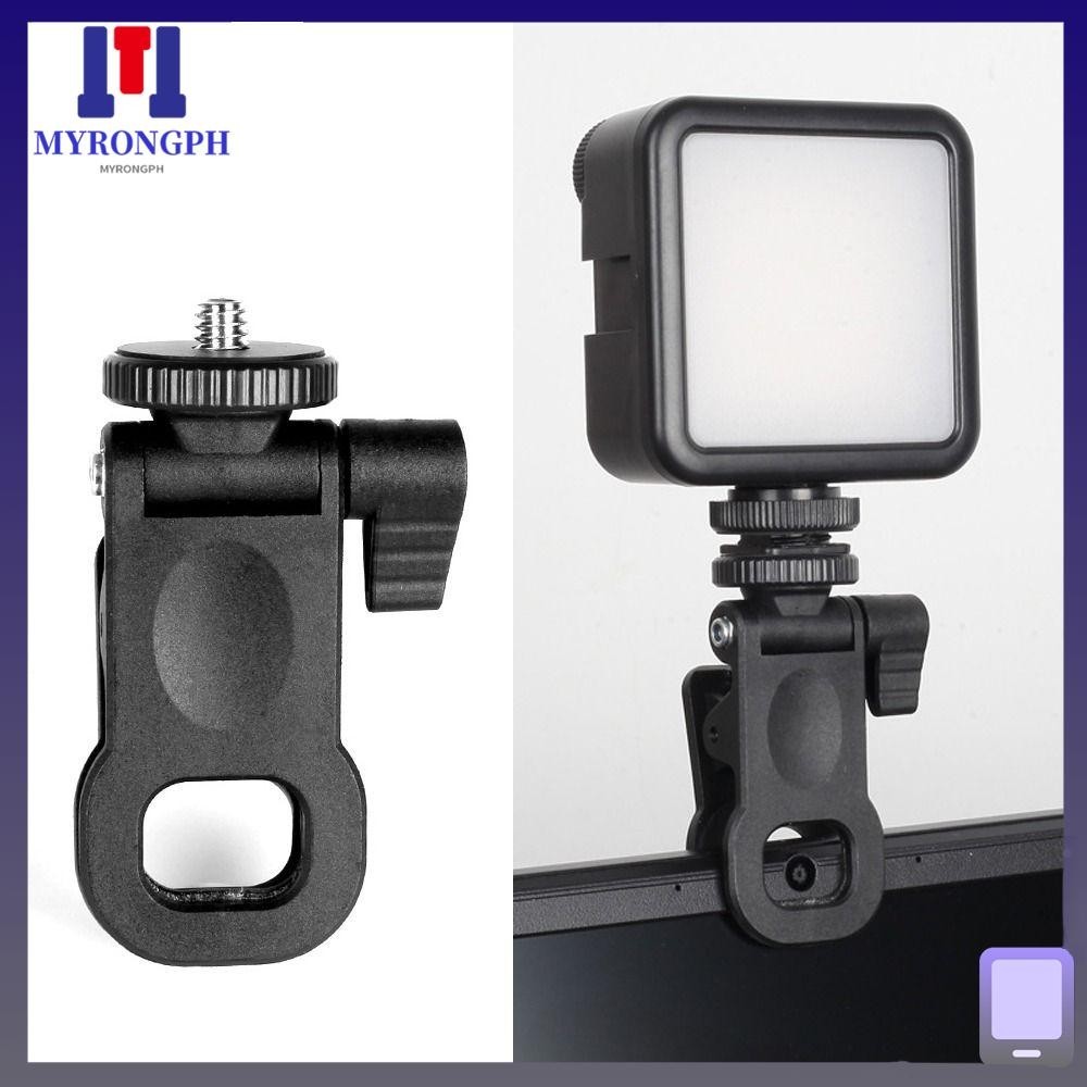 MYRONGPH 2 Pcs Camera Flash Holder, 1/4 Screw Mount Plastic Mini Fill ...