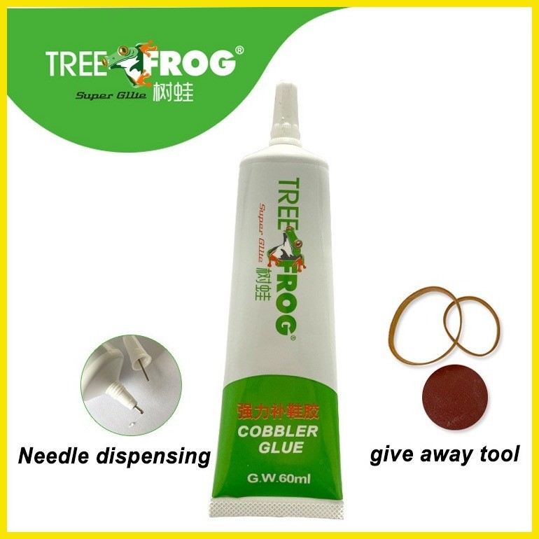 Tree Frog Glue Shoe Glue for Rubber Shoes Adhesive Strong Shoe Glue