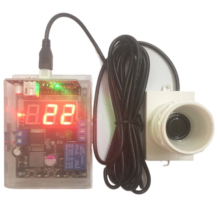Ultrasonic sensor/sewage treatment water level switch/digital relay