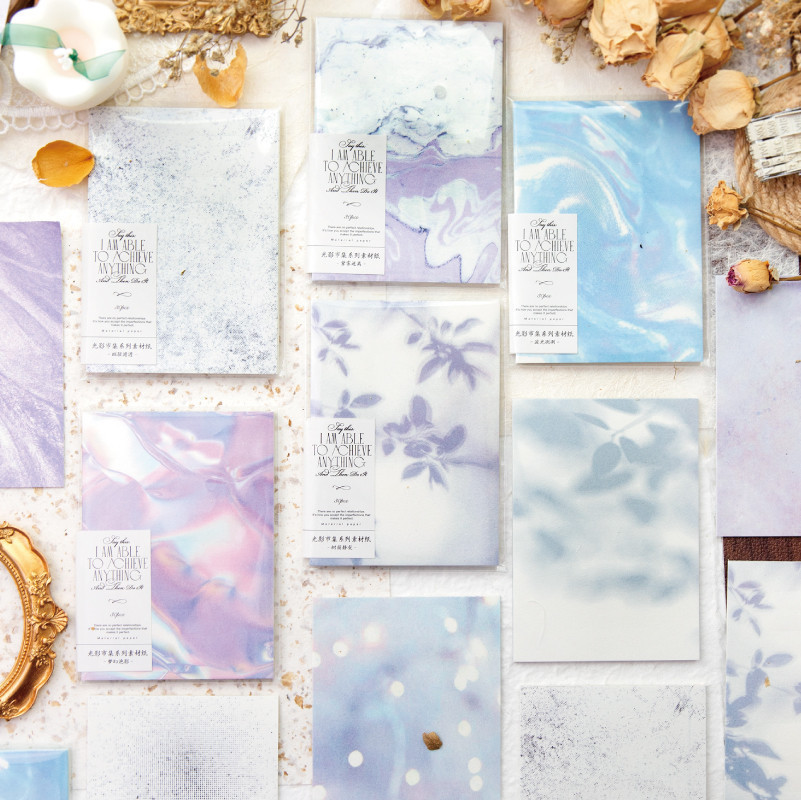 Midoo 20pcs/lot Memo Pads Junk Journal Scrapbooking Material Paper ...