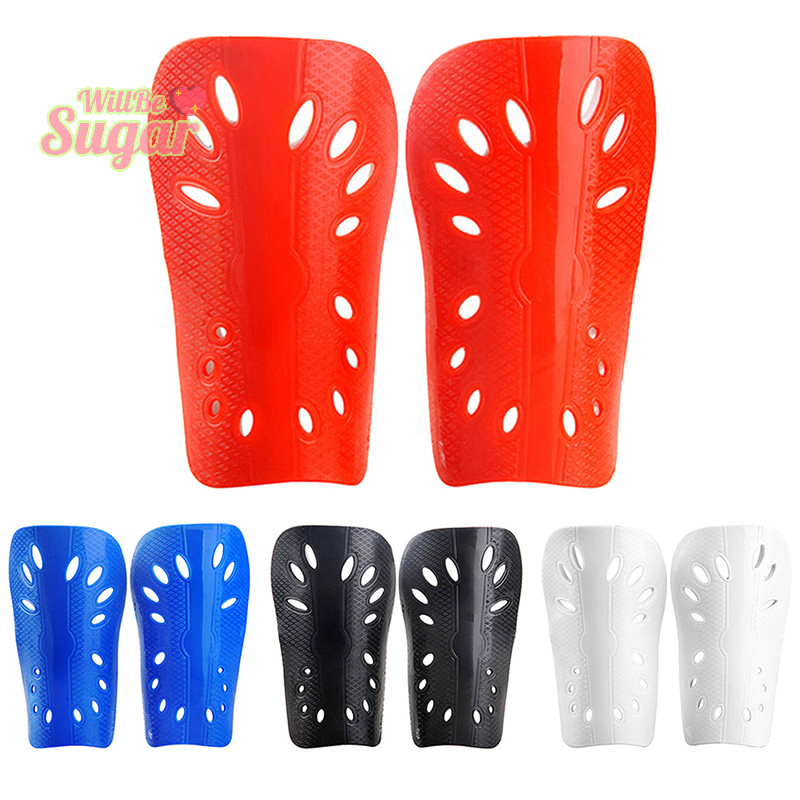 [WillBesugarP] 1 Pair Football Shin Pads Plastic Soccer Guards Leg ...