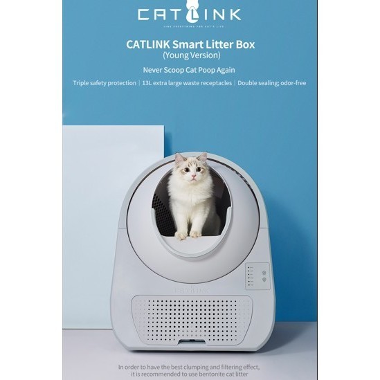 Catlink Automatic Litter Box PROX Luxury and Young Model Shopee