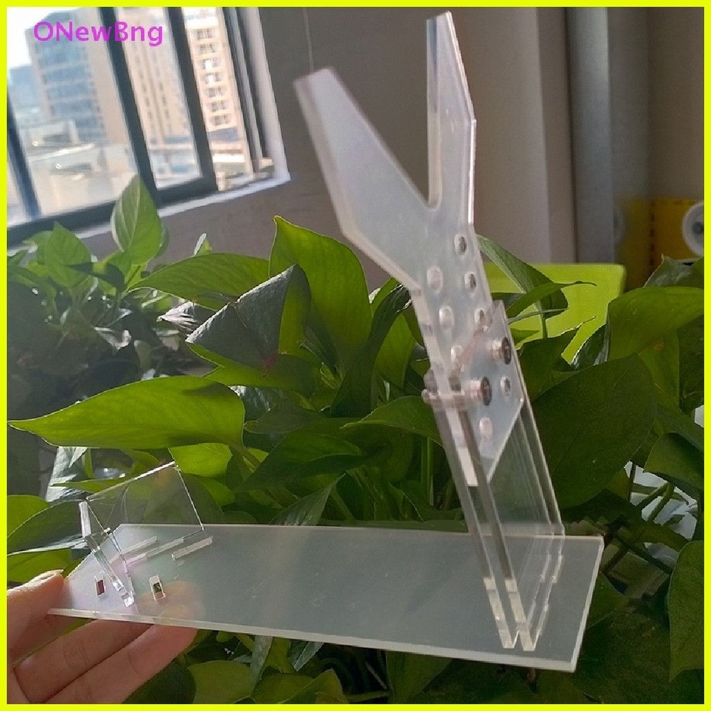 ONew Clear Acrylic Hand Gun Display Stand Rack Holder For Gun Model ...
