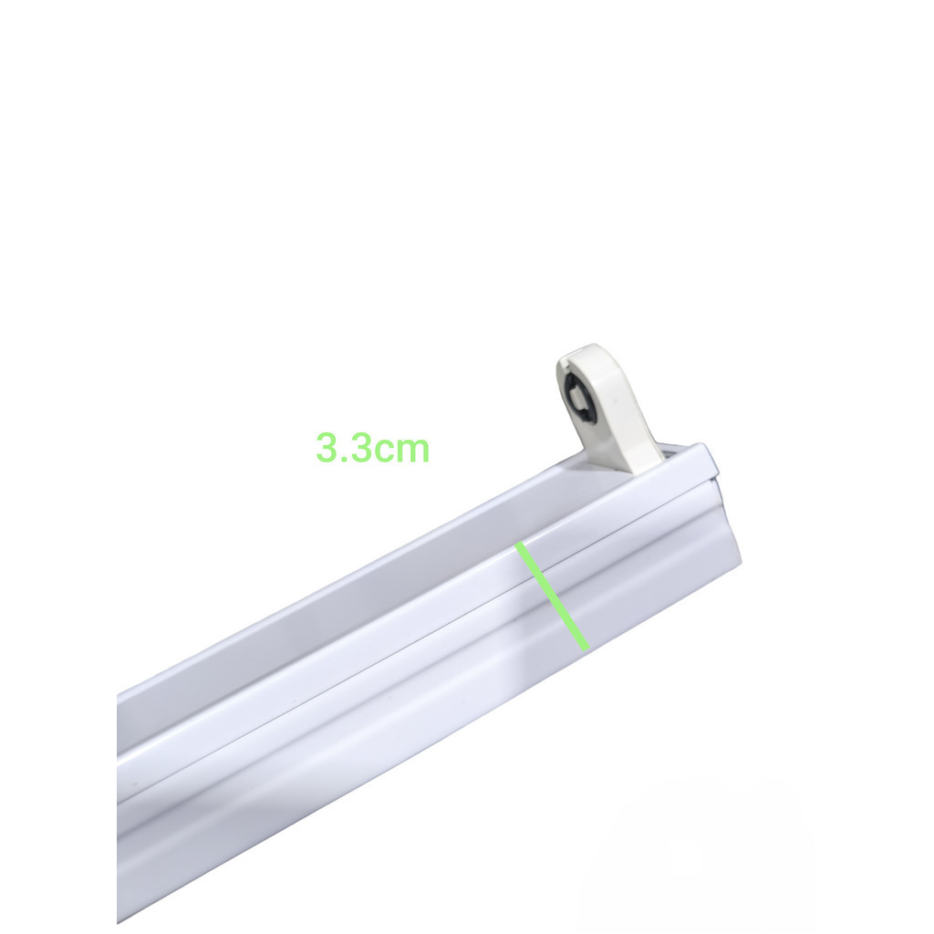 ECOLUM 1x20W Fluorescent Fixture Housing Box Type 220V Fixture Only