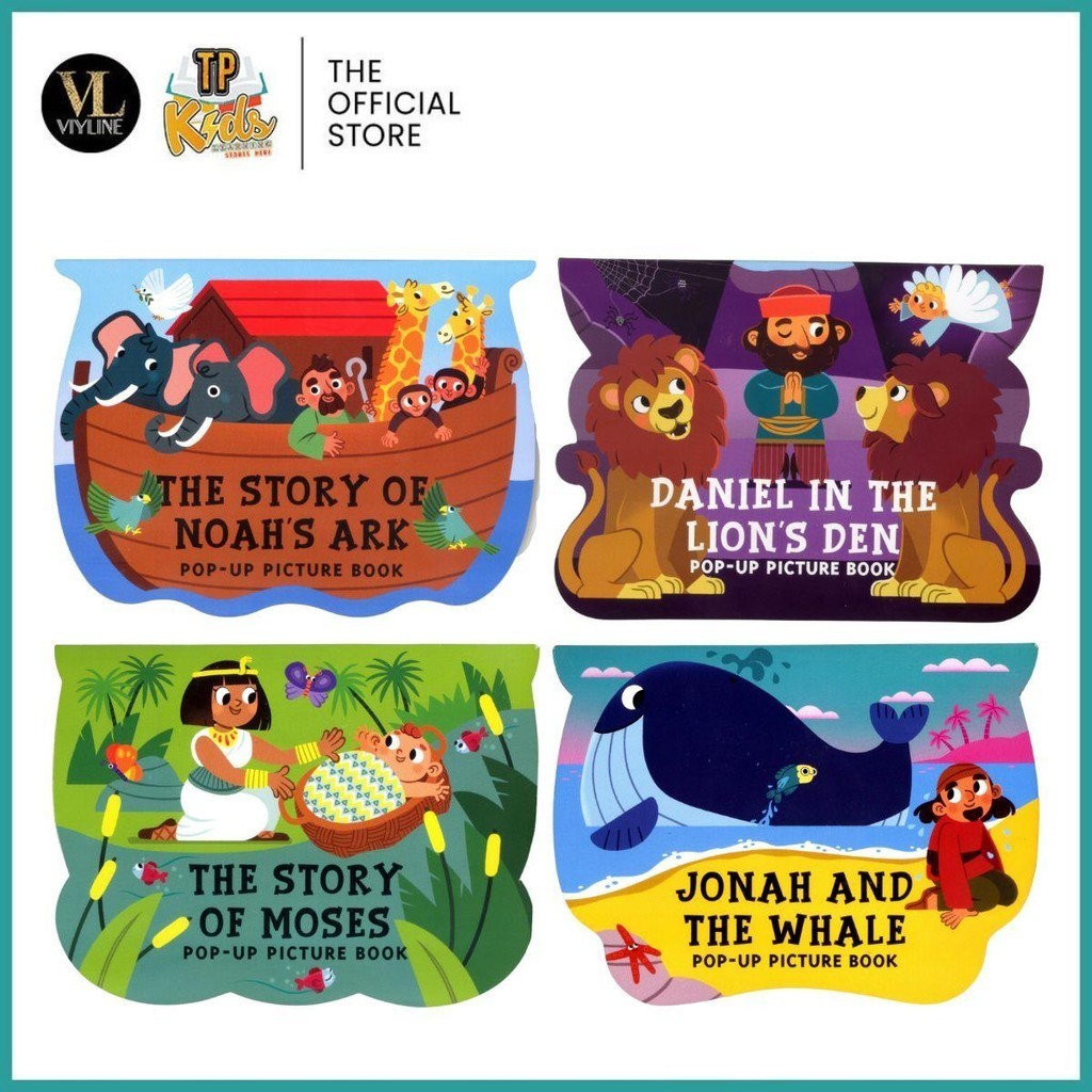 Pop-Up Bible and Fairy Tale Story Books Collection by Learning is Fun ...