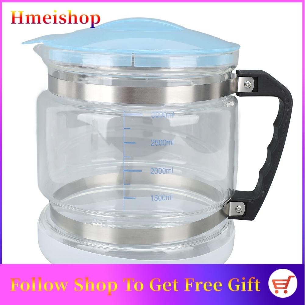 Water Distiller Filter Brewing Bottle 4L Pure Distilled Jug Jar for Countertop Home