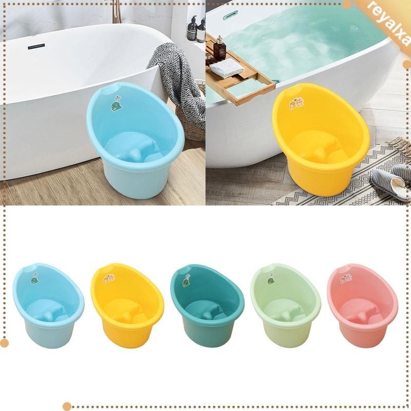 [Reyalxa] Baby Tub Bucket Portable Baby Shower Bucket for 03 Years Old Babies Newborn Shopee