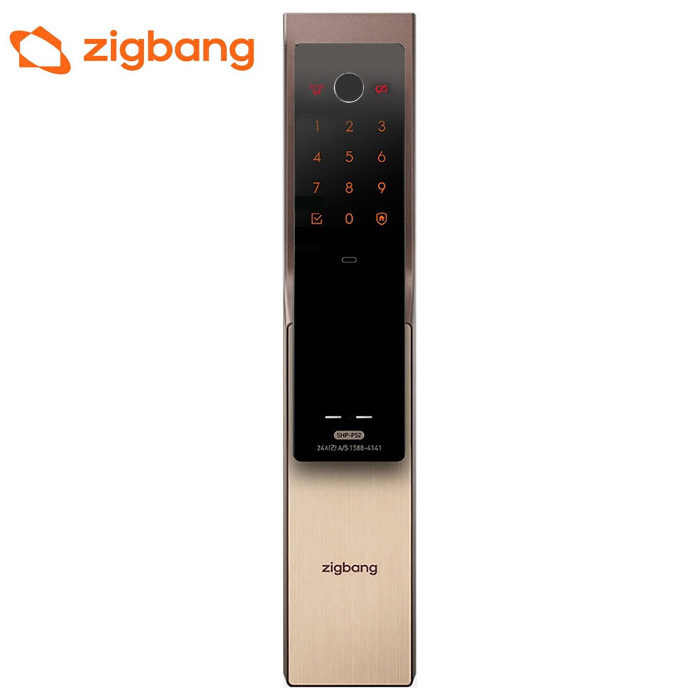 ZIGBANG Korea SHP-P52F Smart Digital Door Lock Pull Touch | Shopee ...