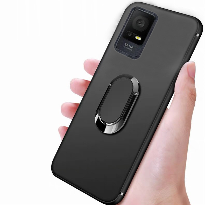 For TCL 405 T506D 406 T506K 406S 408 Black Matte Soft TPU Protective ...