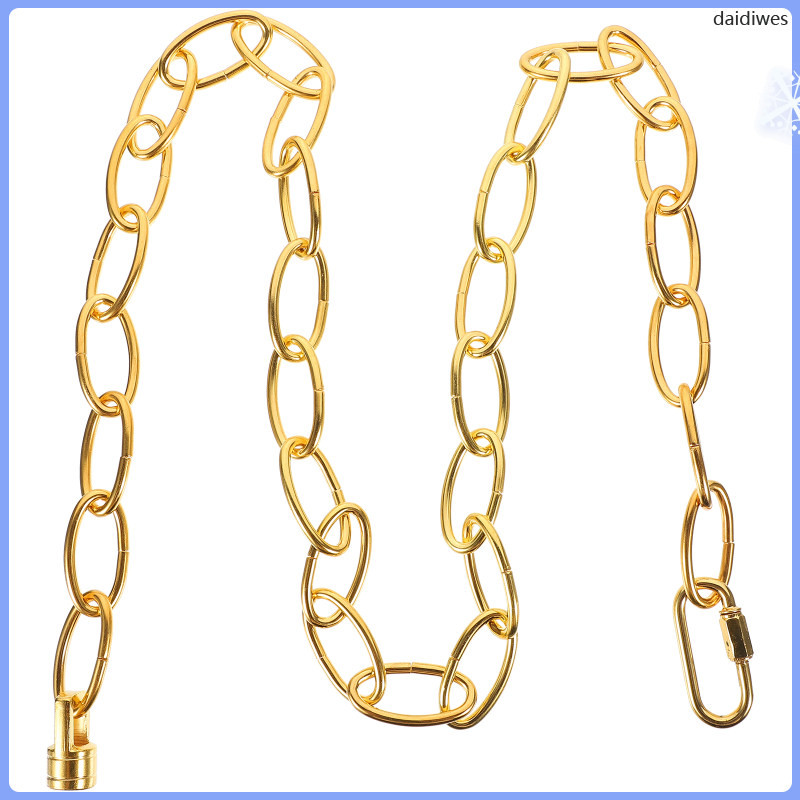 6-Foot Chrome Chandelier Chain – Heavy-Duty Metal Lighting Fixture Chain For Pendant Lights, Swag Lights & Hanging Lamps – Supports 55 Lbs