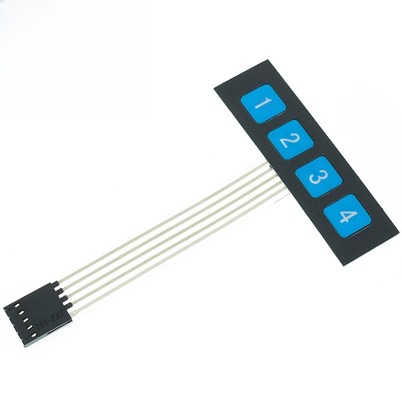 1*4 4*4 4*5 Matrix Array/Matrix Keyboard 16 Key Membrane Switch Keypad ...