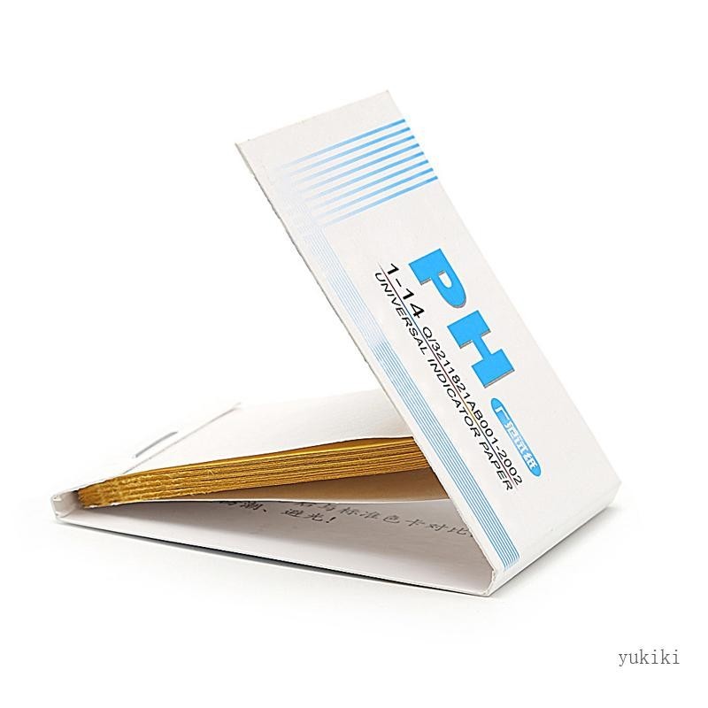 Kiki 1x 80 Strips Full pH 114 Test Indicator Paper Litmus Testing Kit