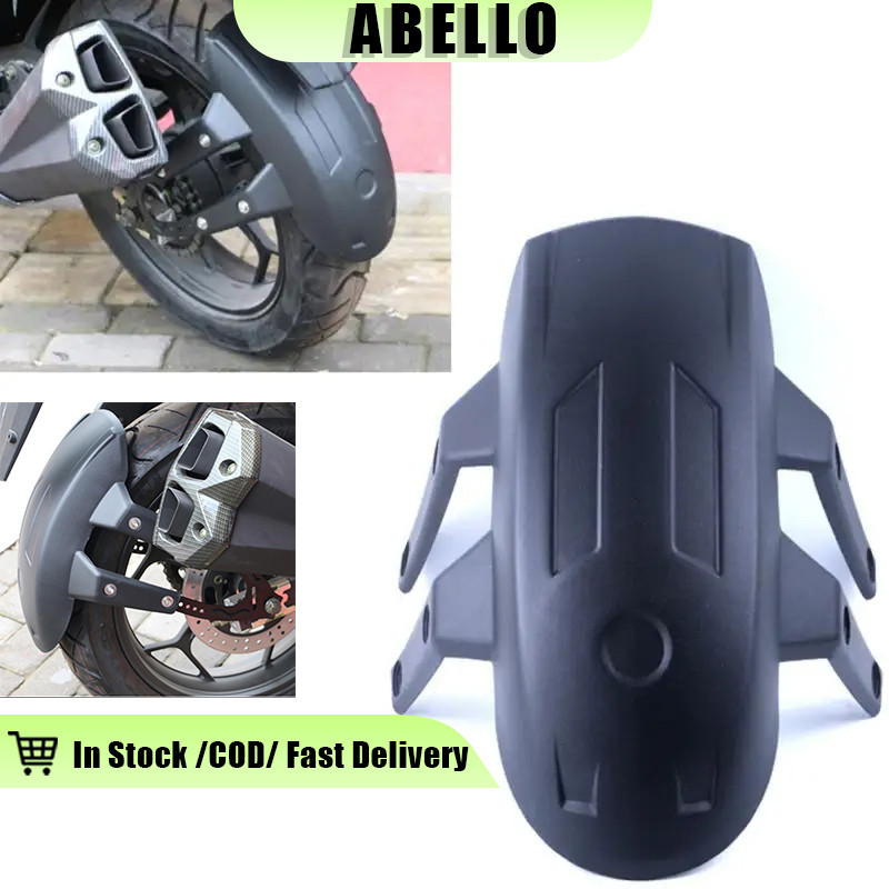 Universal Motorcycle Mudguard Rear Fender Extender Mudflap Splash Guard ...