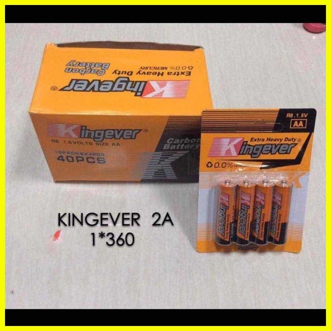 【hot sale】 King ever battery extra heavy duty #3A and #2A | Shopee ...