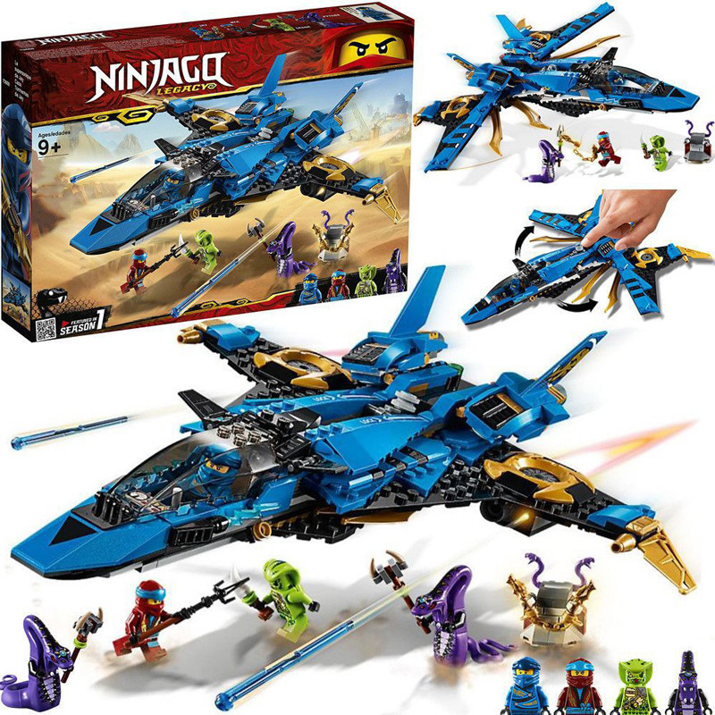 70668 Jay's Storm Fighter Model Building Block LEGACY Ninjago Series ...