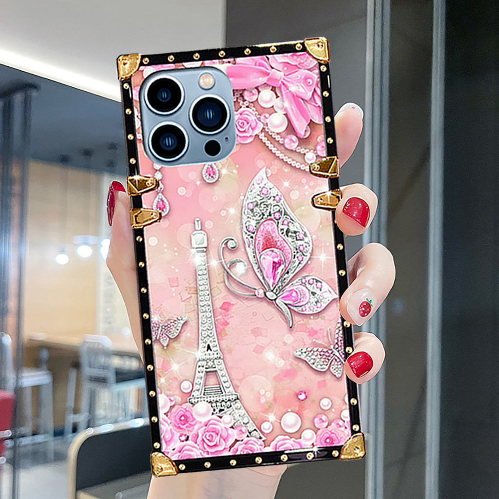 Pink Girl Love Phone Protective Cases Casing Vivo Y17s Y16 Y02s Y02 