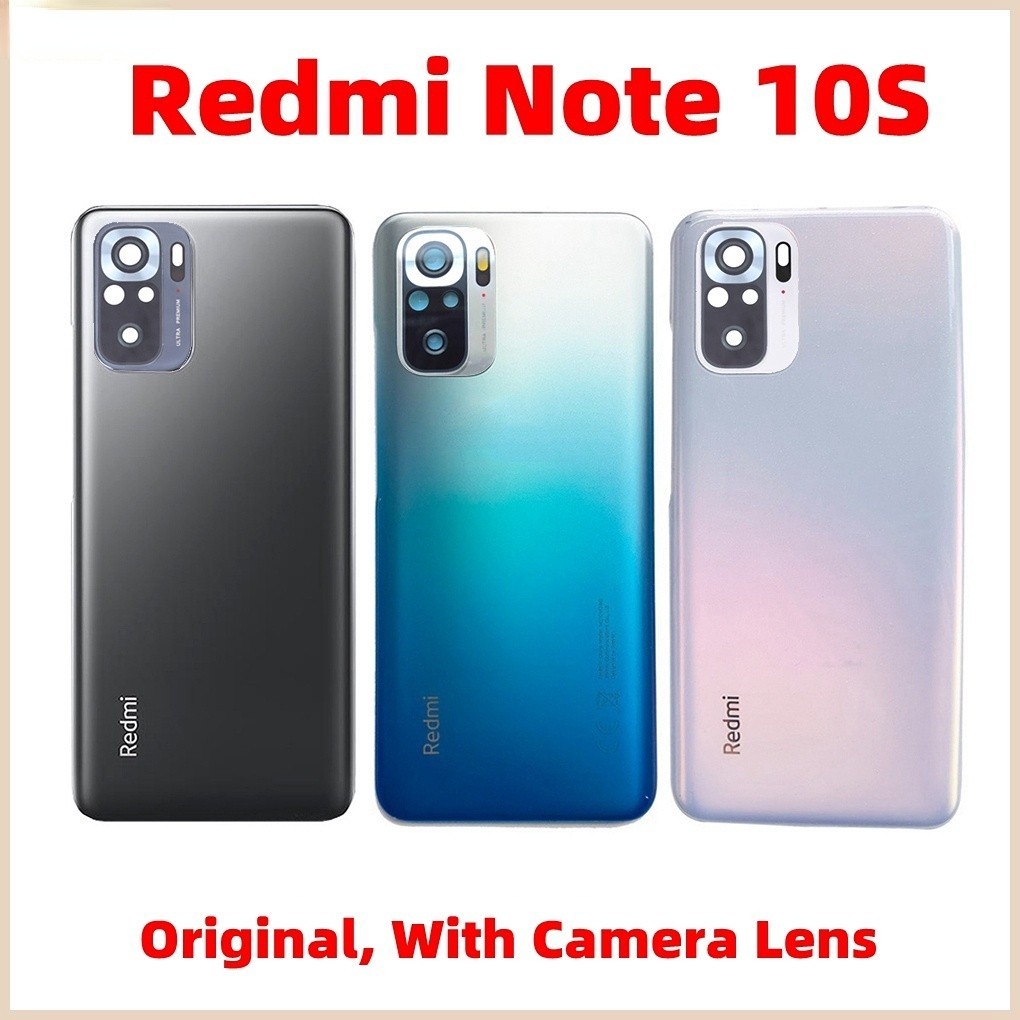 Original New For Xiaomi Redmi Note 10s 10 S New Back Cover Housing Door