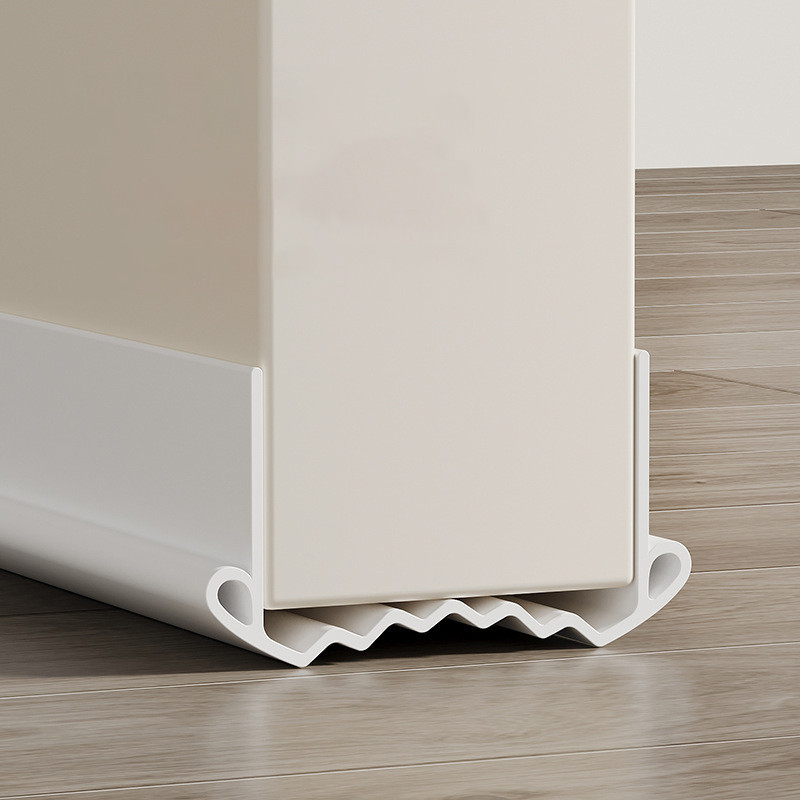 Flexible PVC Door Bottom Sealing Strip 96cm Doors Draft Stopper